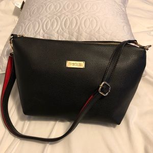 NWOT Bebe Small Black Purse Faux Leather